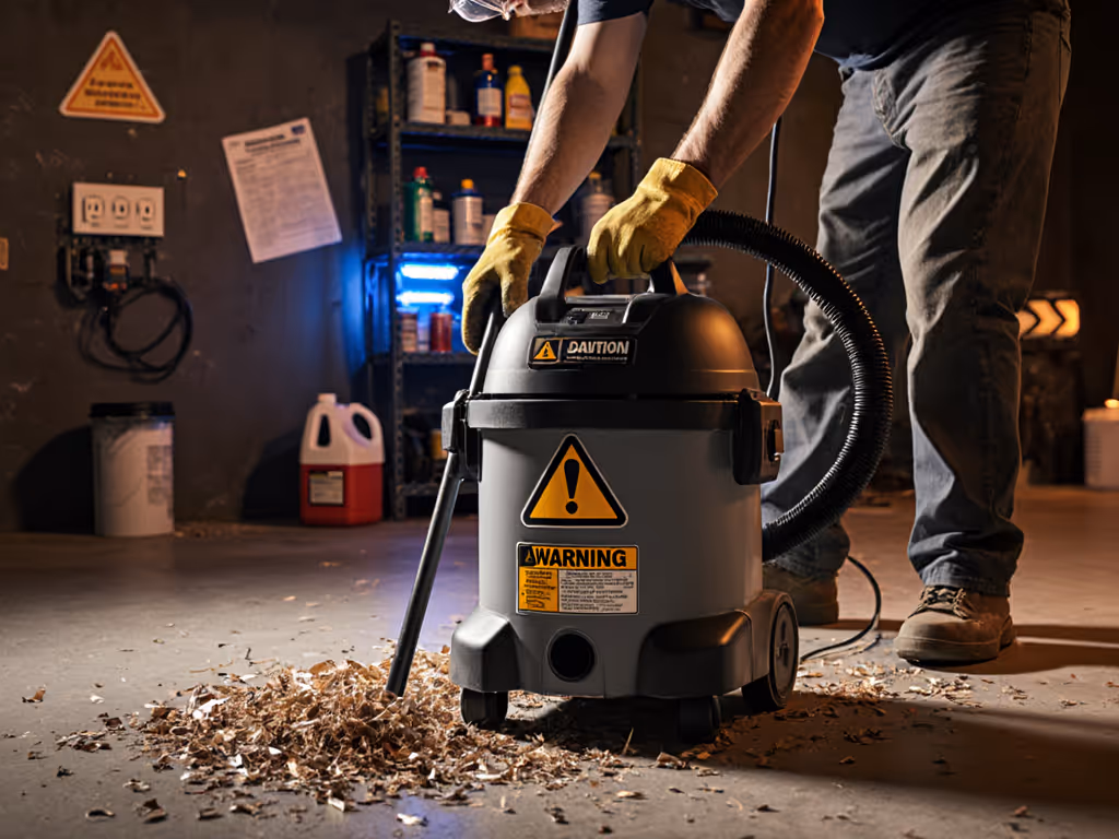 Shop Vac Safety: Electrical and Chemical Hazard Prevention