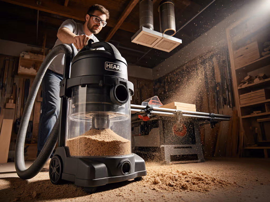 HEPA Vacuum Shop Vacs: Allergy Dust Control for Woodshops