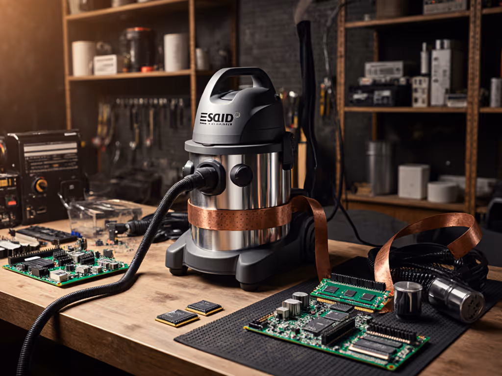 Prevent Static Damage: ESD-Safe Shop Vac Guide for Electronics Repair