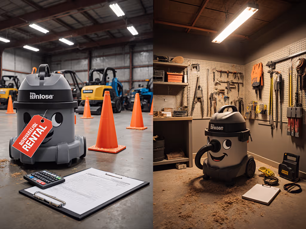 Shop Vac Rent vs Buy: When Does It Pay Off?