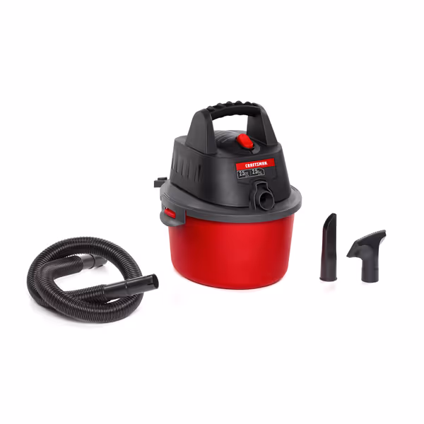 CRAFTSMAN 2.5 Gallon 2.5 Peak HP Wet/Dry Shop Vac
