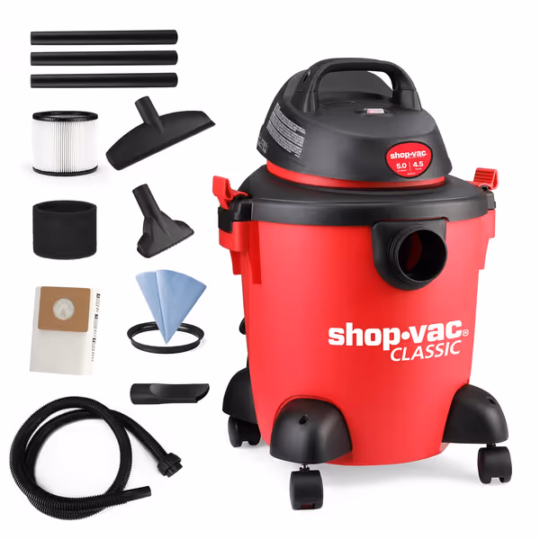 Shop-Vac 5 Gallon 4.5 Peak HP Wet/Dry Vacuum